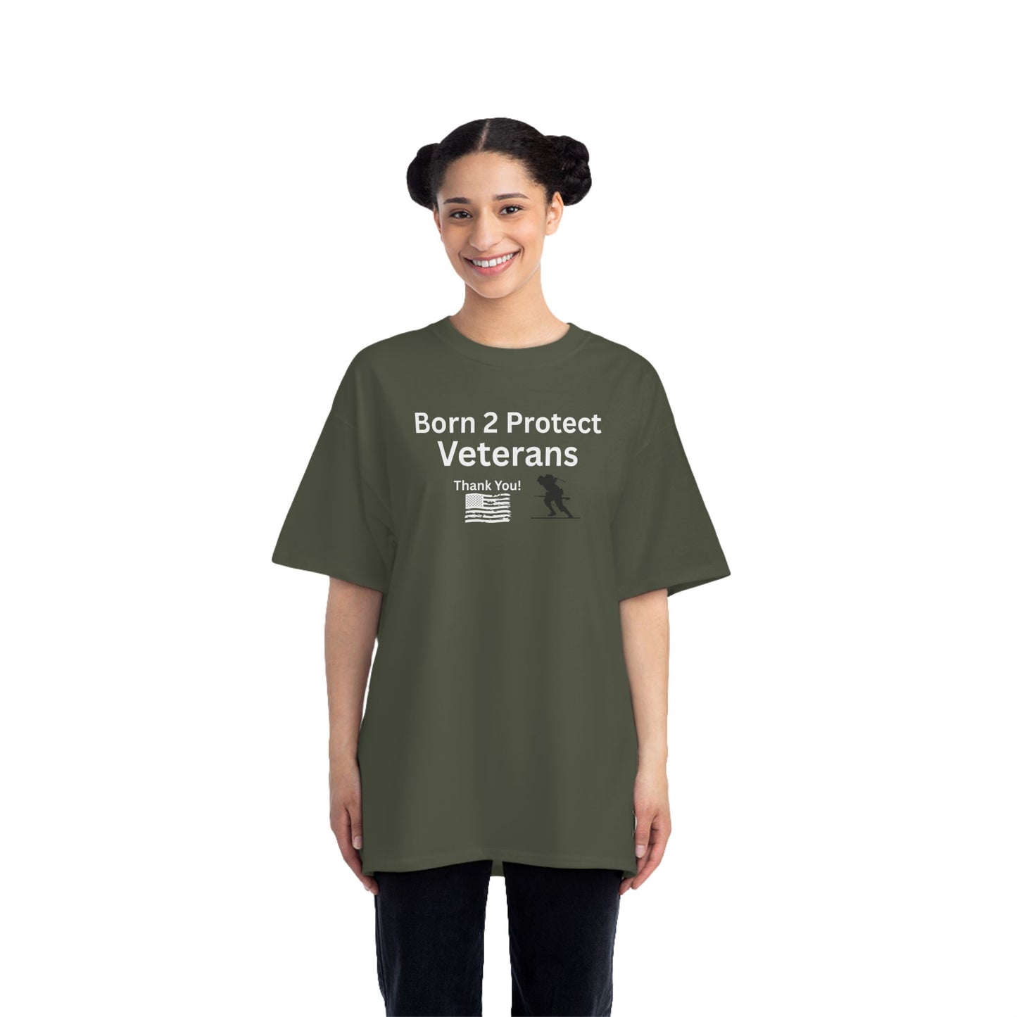 Born 2 Protect-Veterans Tribute Short-Sleeve T-Shirt