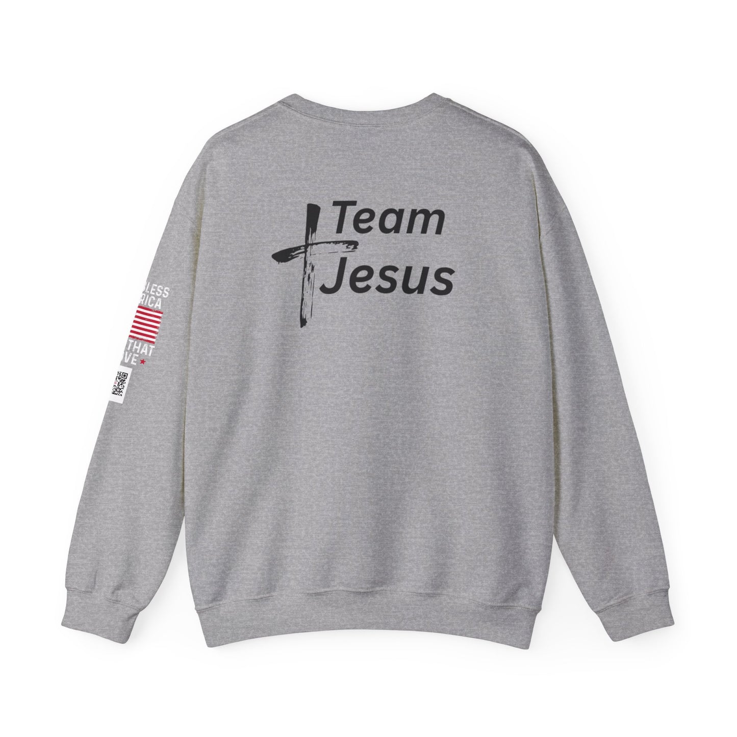Team Jesus Crewneck Sweatshirt — Faith-Based Christian Pullover