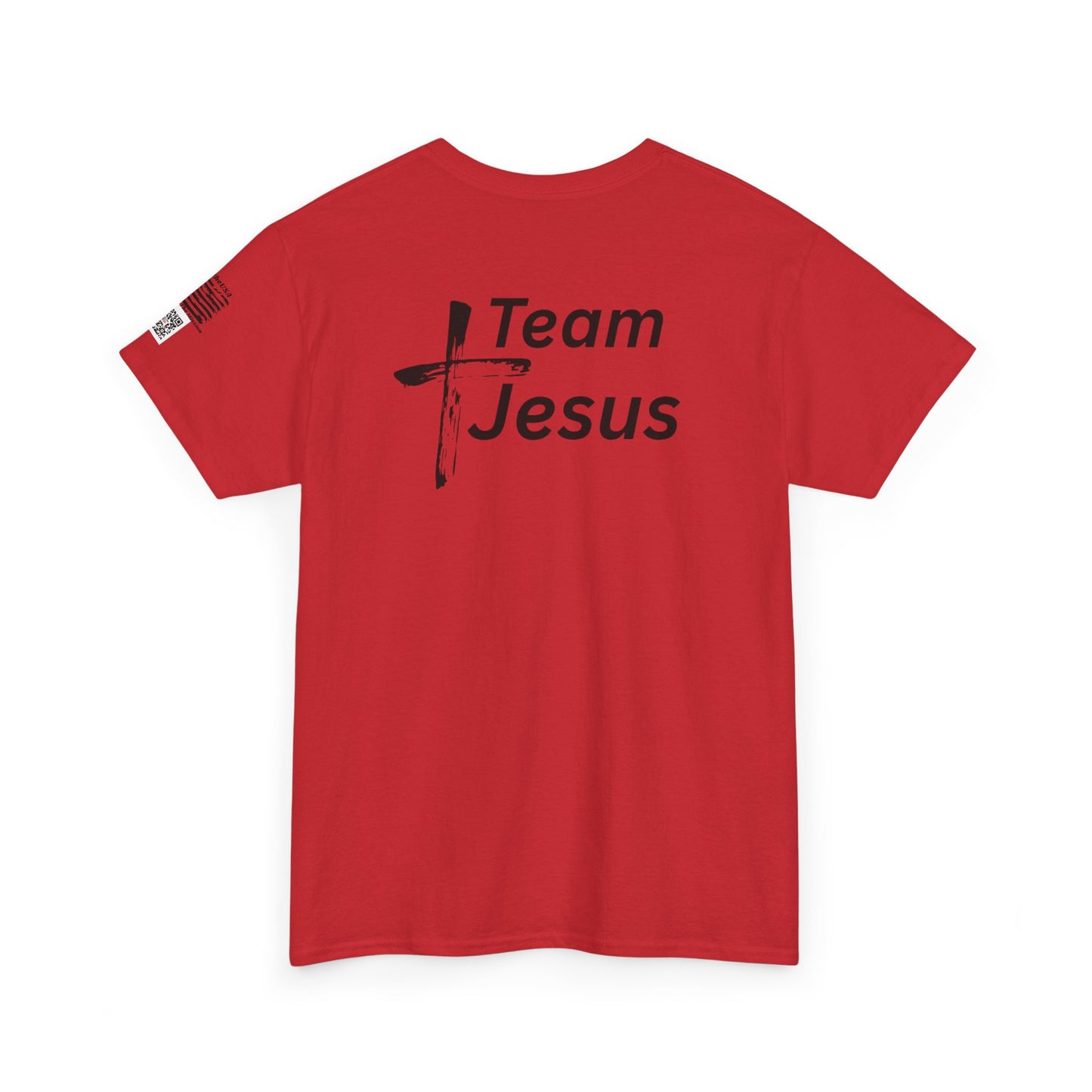 Team Jesus T-Shirt — Christian Faith Tee with Cross