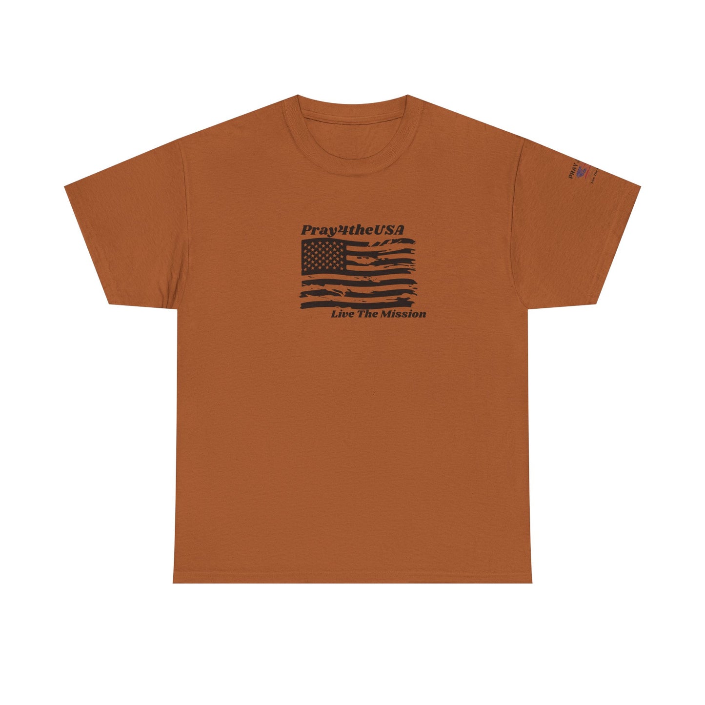 Rustic American Flag Tee - Patriotic Unisex T-Shirt