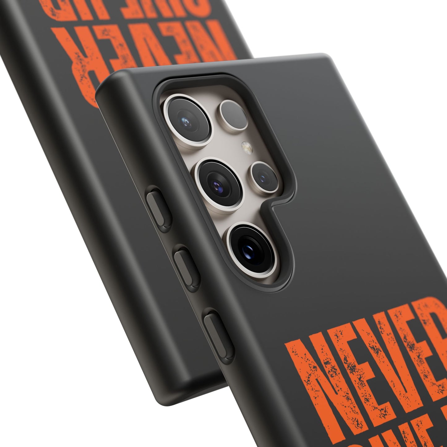 Never Give Up Durable Phone Case – Compatible with All Phone Models