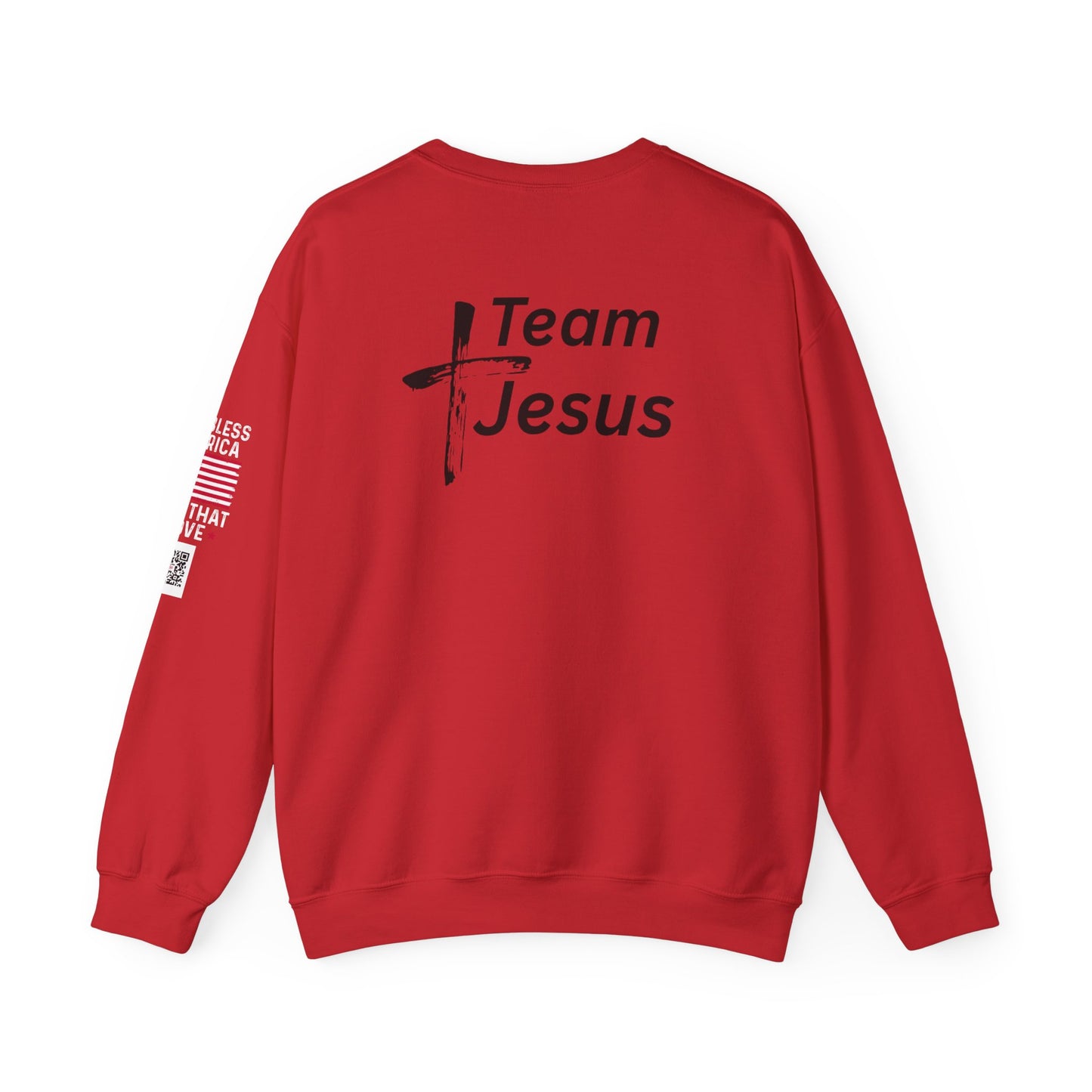 Team Jesus Crewneck Sweatshirt — Faith-Based Christian Pullover