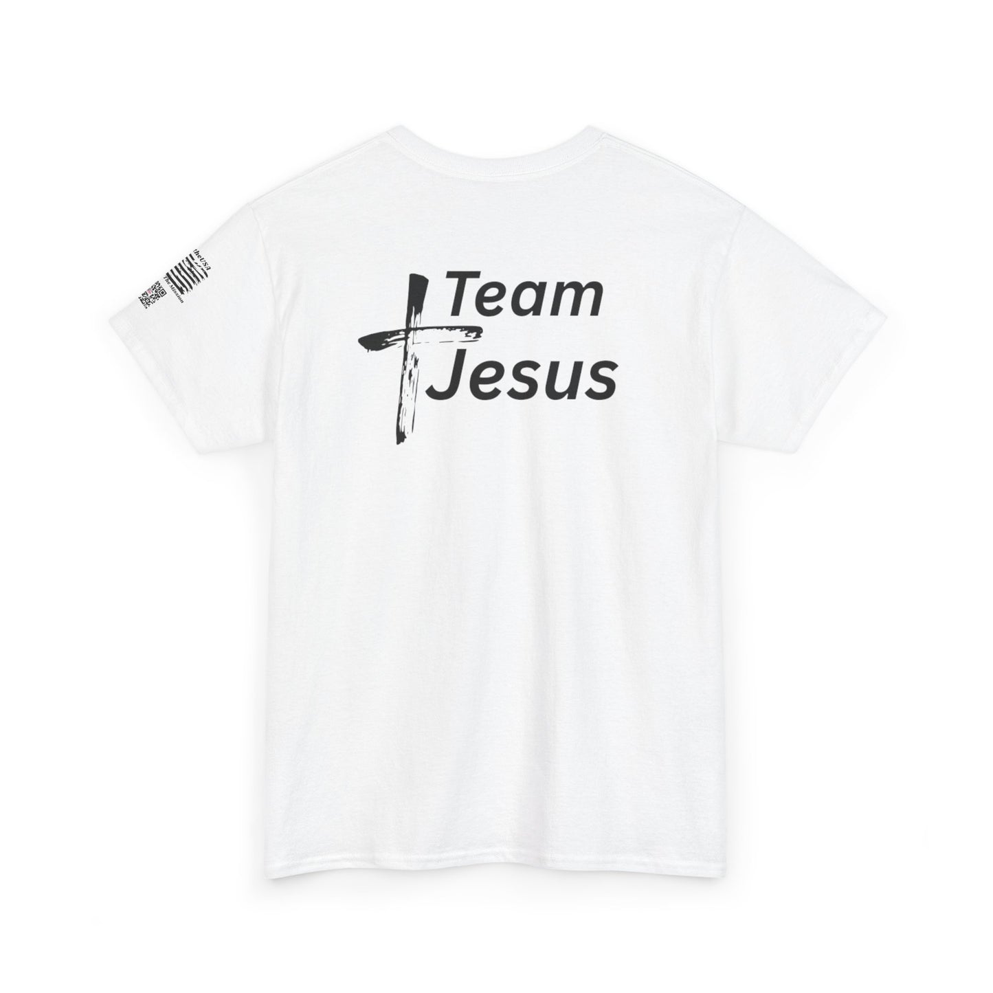Team Jesus T-Shirt — Christian Faith Tee with Cross