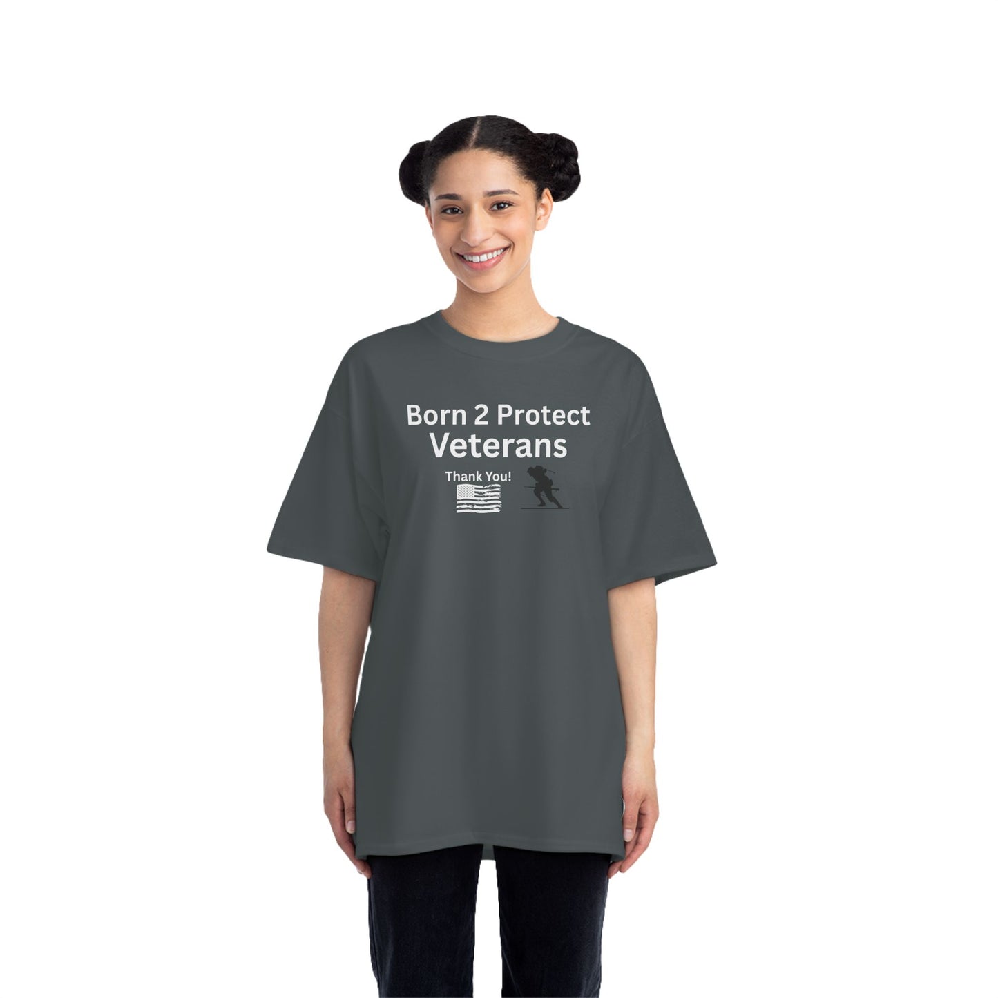 Born 2 Protect-Veterans Tribute Short-Sleeve T-Shirt