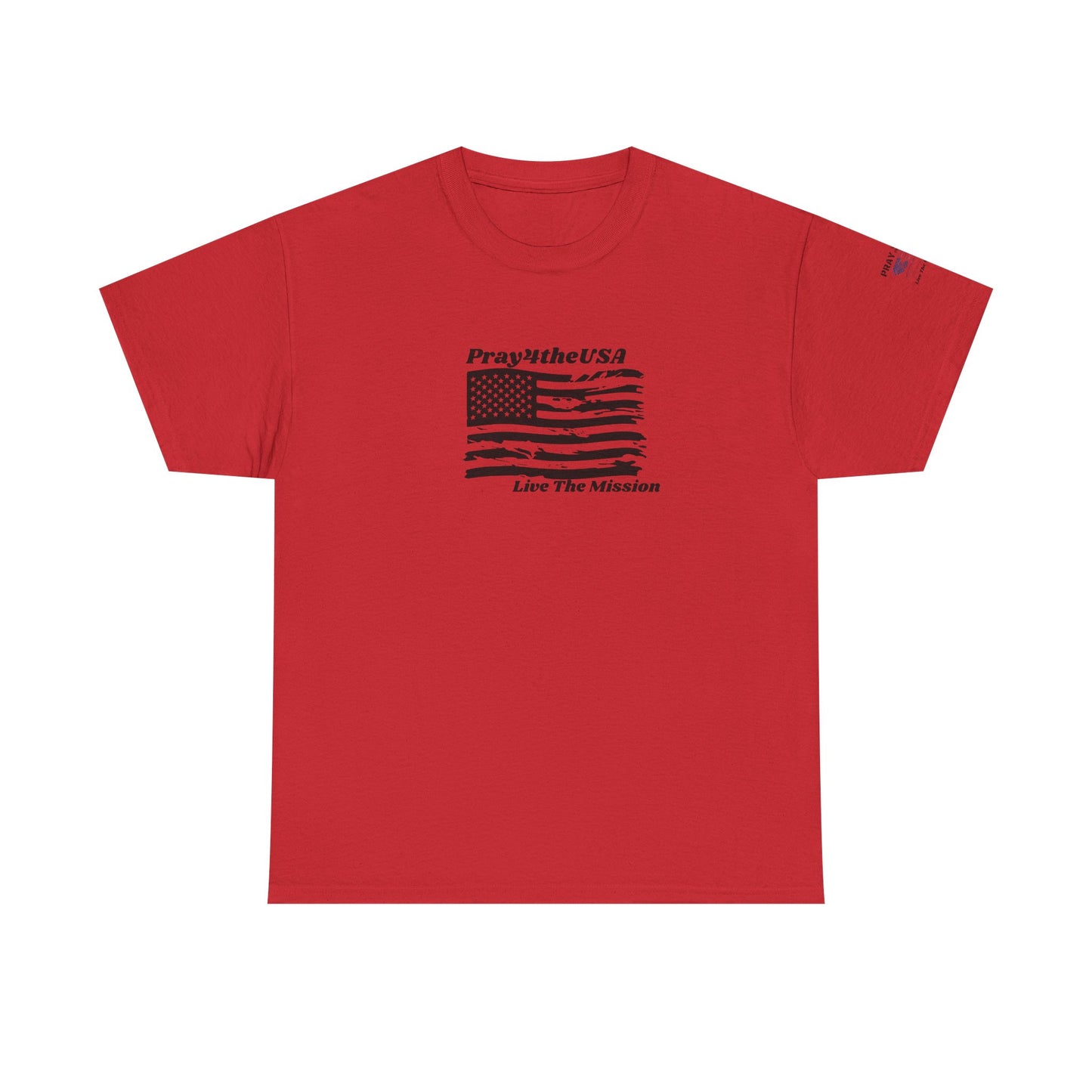 Rustic American Flag Tee - Patriotic Unisex T-Shirt