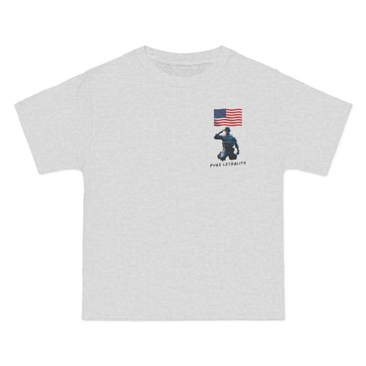 Patriotic Short-Sleeve T-Shirt - 'Pure Lethality' Graphic