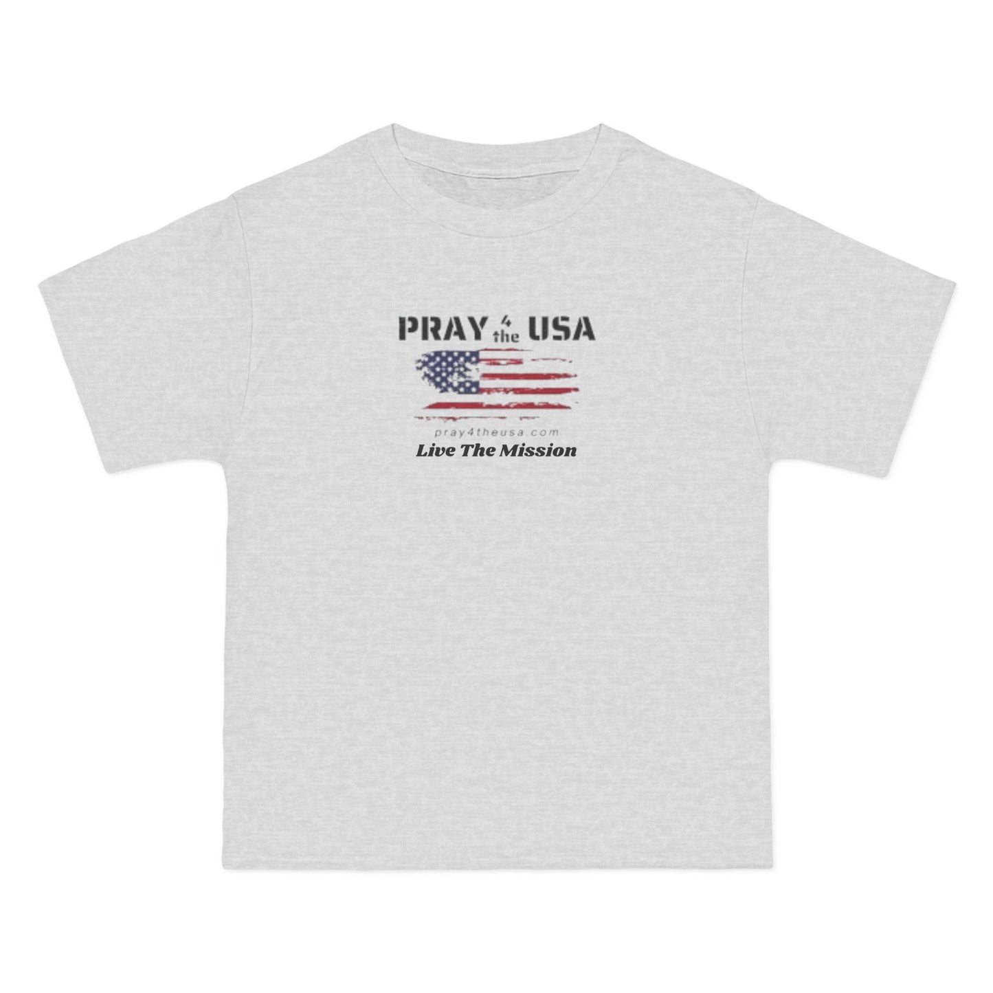 Pray 4 The USA-Live The Mission-Patriotic T-Shirt