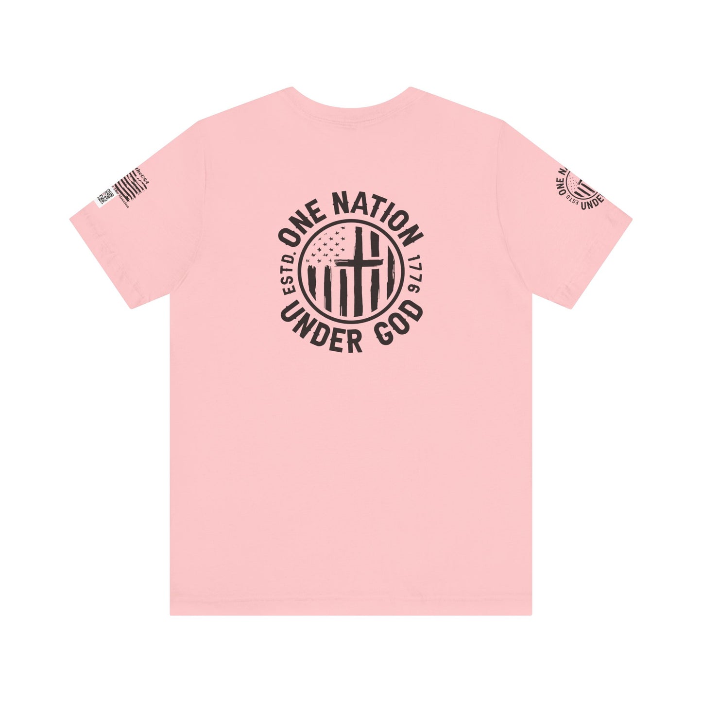 Patriotic Tee for All - One Nation Under God Jersey Short Sleeve Tee