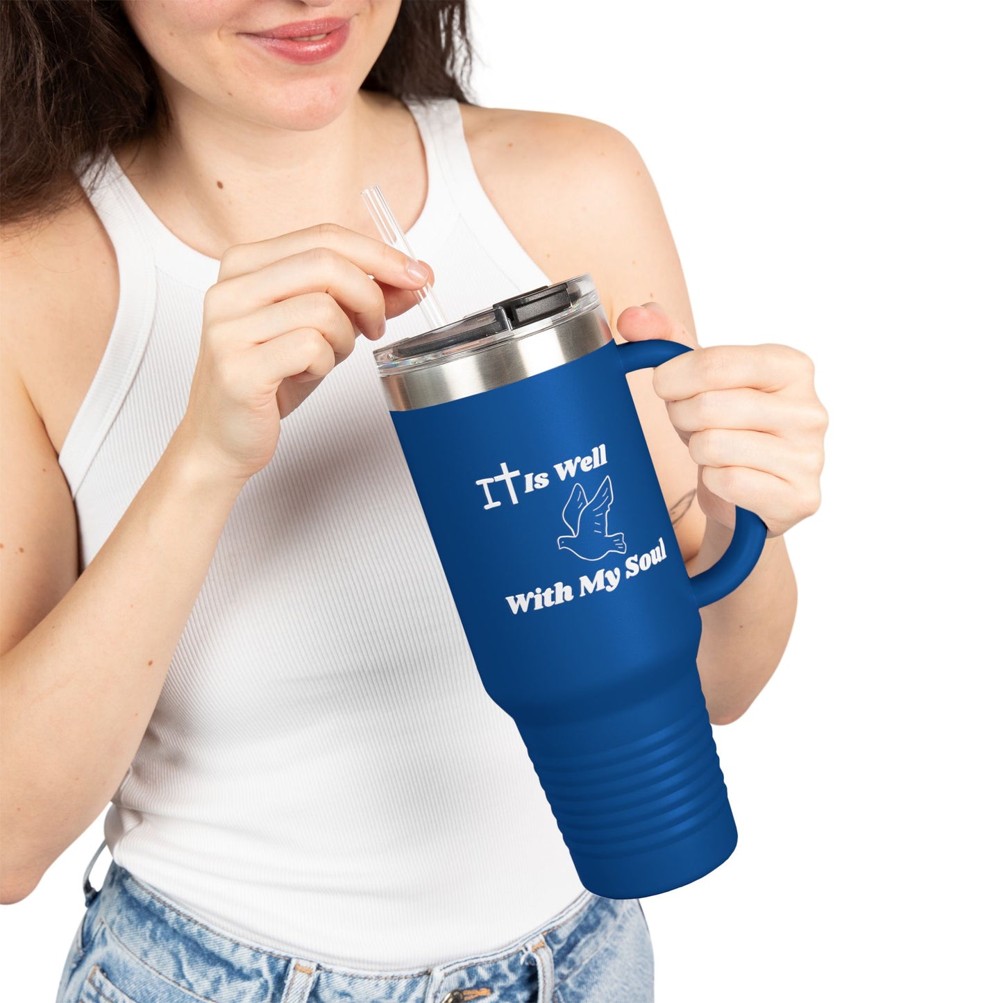 It is Well-Inspirational Travel Mug