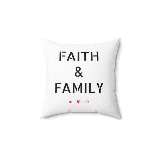 FAITH & FAMILY - Pillow Cover
